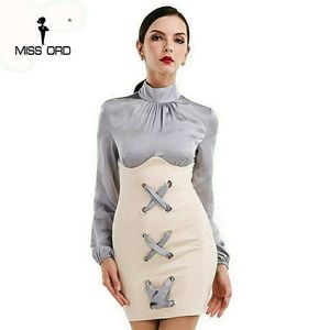 💋MISSORD LONG-SLEEVED CORSET MINIDRESS!!